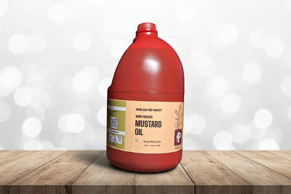 Wood Pressed | Mustard Oil | 5Liter Can |