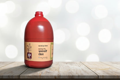 Wood Pressed | Mustard Oil | 5Liter Can |